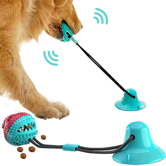 Interactive Tug War Dog Ball Toy For Pet Chew Bite And Teeth Cleaning