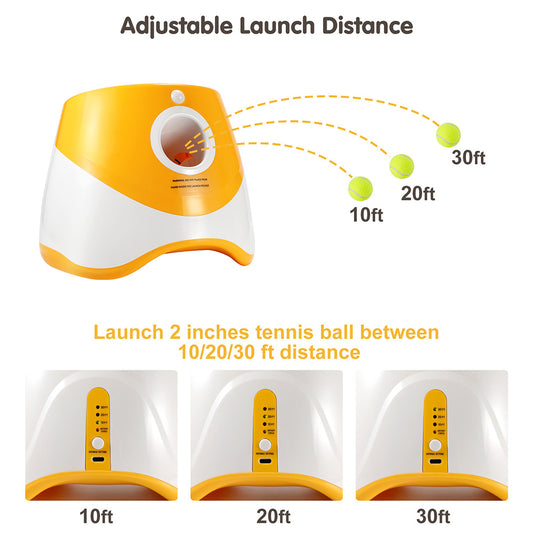 Automatic Tennis Ball Throwing Machine Toy For Dogs